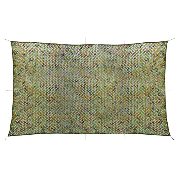 Plasă de camuflaj cu geantă de depozitare, verde, 2x8 m - WALTI WALTI