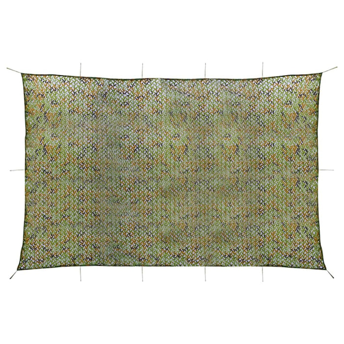Plasă de camuflaj cu geantă de depozitare, verde, 5x6 m - WALTI WALTI