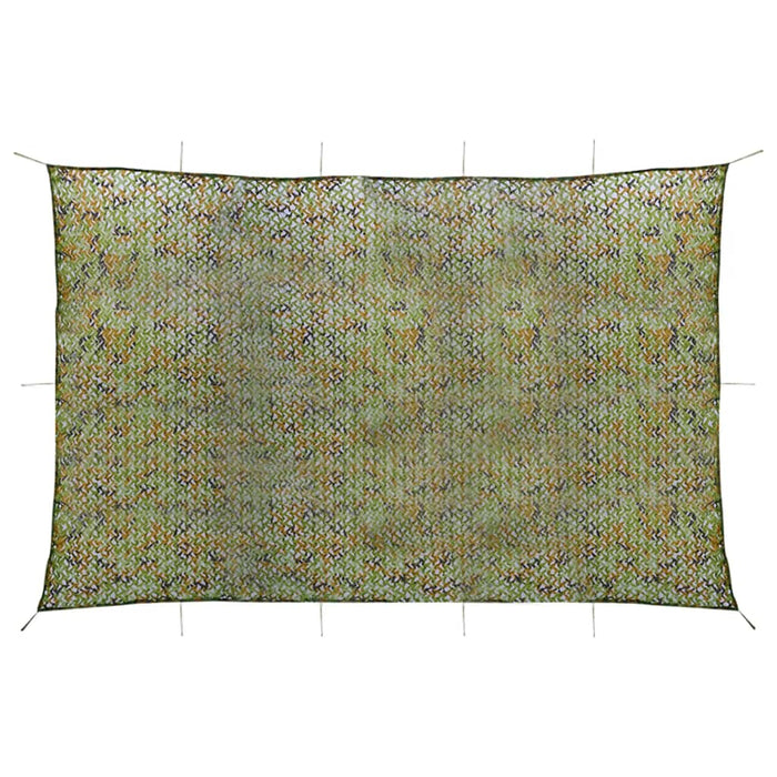 Plasă de camuflaj cu geantă de depozitare, verde, 6x7 m - WALTI WALTI