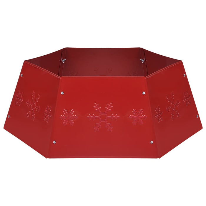 Fustă brad de Crăciun, roșu, Ø68x25 cm - WALTI WALTI