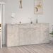 Servantă, gri beton, 160x36x75 cm, lemn prelucrat - WALTI WALTI