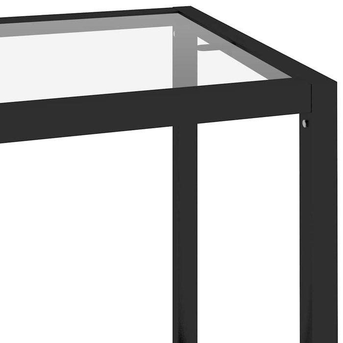 Raft, transparent, 100x36x168 cm, sticlă securizată WALTI
