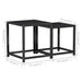 Mese de ceai, 2 buc., negru, MDF - WALTI WALTI