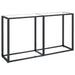 Masă consolă, transparent, 140x35x75,5 cm, sticlă securizată - WALTI WALTI