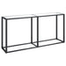 Masă consolă, transparent, 160x35x75,5 cm, sticlă securizată - WALTI WALTI