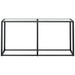 Masă consolă, transparent, 160x35x75,5 cm, sticlă securizată - WALTI WALTI
