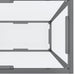Masă consolă, transparent, 140x35x75,5 cm, sticlă securizată - WALTI WALTI
