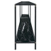 Masă consolă,negru, 180x35x75,5 cm, sticlă securizată - WALTI WALTI