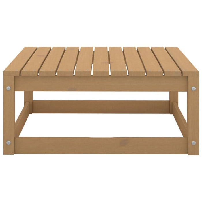 Set mobilier de grădină, 8 piese, maro miere, lemn masiv de pin - WALTI WALTI