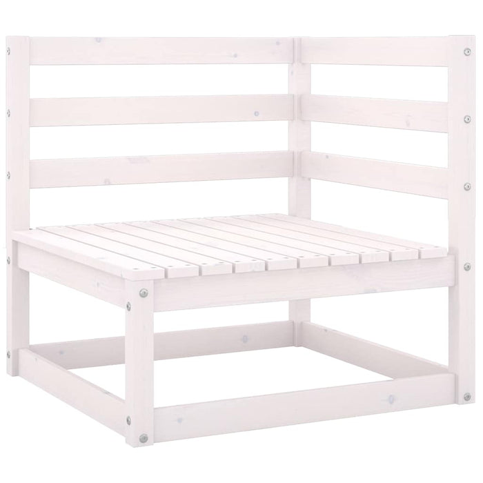 Set mobilier de grădină, 10 piese, lemn masiv de pin WALTI