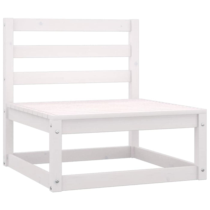 Set mobilier de grădină, 10 piese, lemn masiv de pin WALTI
