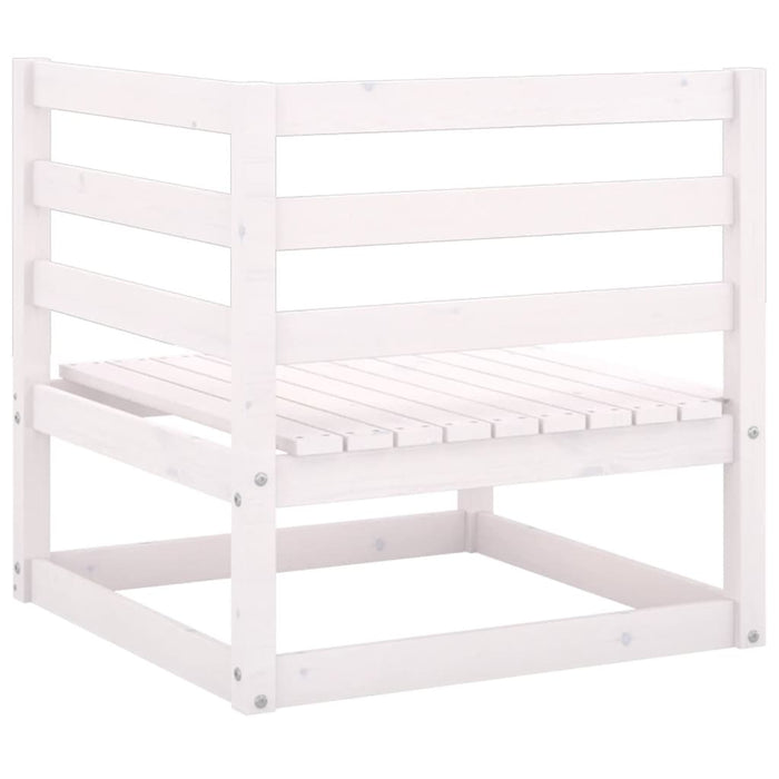 Set mobilier de grădină cu perne, 8 piese, lemn masiv de pin WALTI