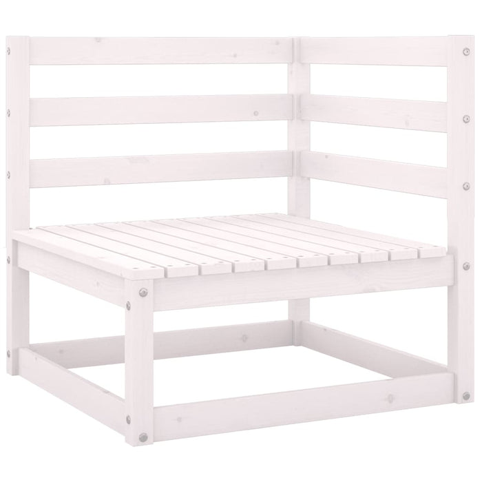 Set mobilier de grădină cu perne, 4 piese, lemn masiv de pin WALTI