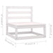 Set mobilier de grădină cu perne, 5 piese, lemn masiv de pin - WALTI WALTI
