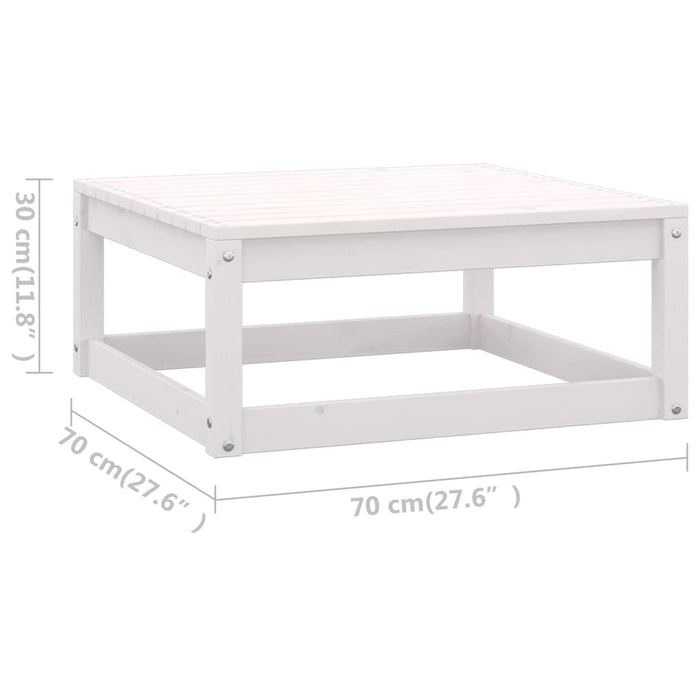 Set mobilier de grădină cu perne, 5 piese, lemn masiv de pin - WALTI WALTI