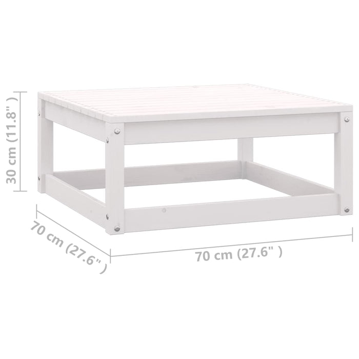 Set mobilier de grădină cu perne, 5 piese, lemn masiv de pin WALTI