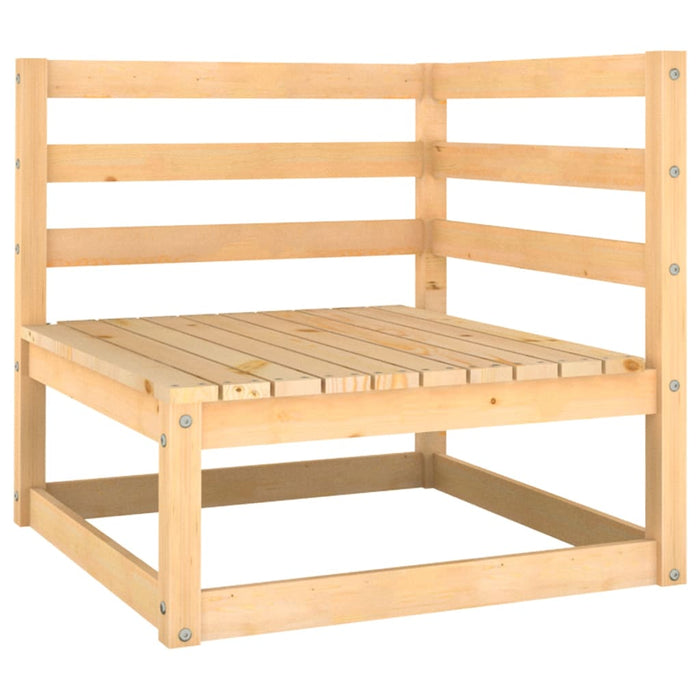 Set mobilier de grădină cu perne, 8 piese, lemn masiv de pin - WALTI WALTI