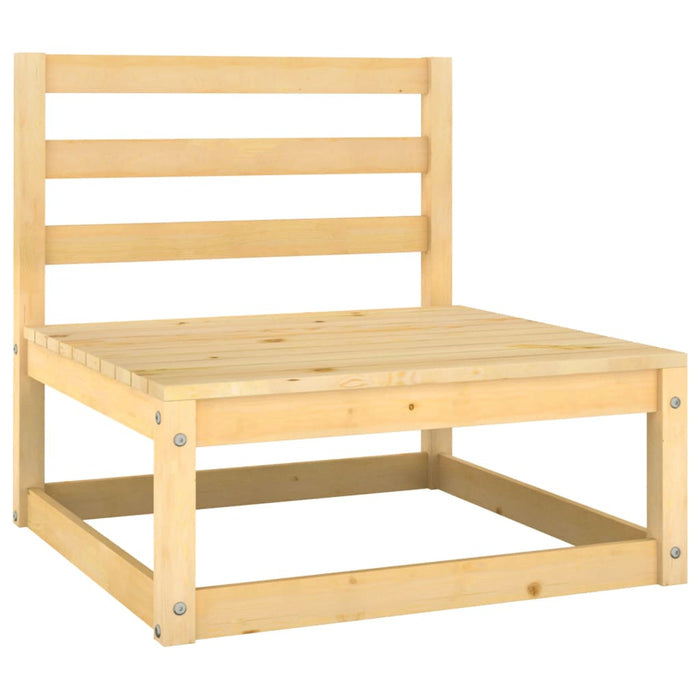 Set mobilier de grădină cu perne, 8 piese, lemn masiv de pin - WALTI WALTI