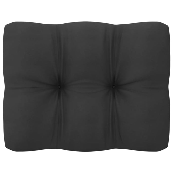 Set mobilier de grădină cu perne, 7 piese, lemn masiv de pin WALTI