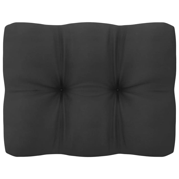 Set mobilier grădină cu perne, 9 piese, lemn masiv de pin alb WALTI