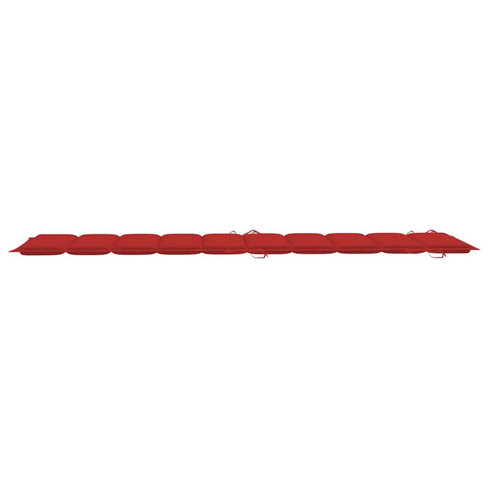 Șezlonguri cu perne, 2 buc., lemn masiv de acacia - WALTI WALTI