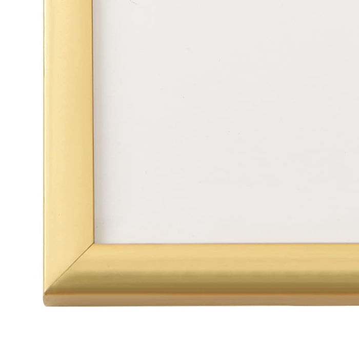 Rame foto colaj pentru perete, 5 buc., auriu, 70x90 cm, MDF WALTI