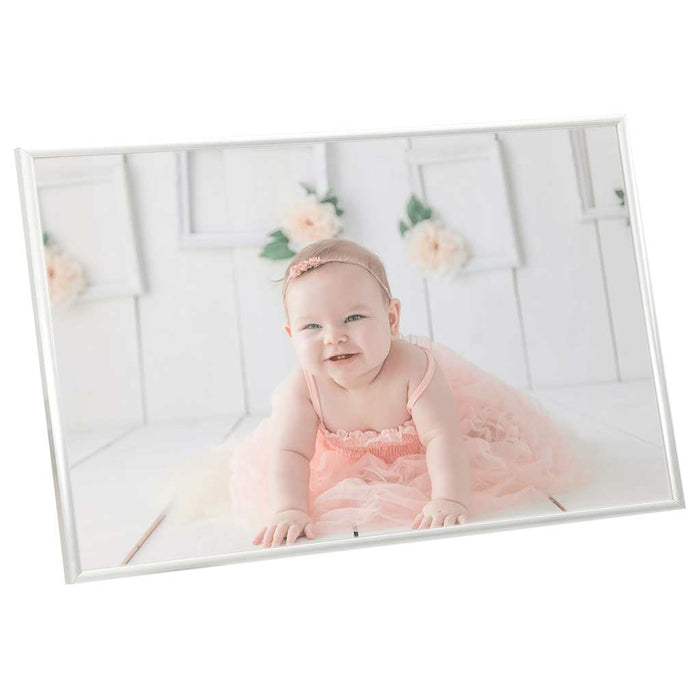 Rame foto colaj pentru masă 3 buc. argintiu 13x18 cm MDF WALTI