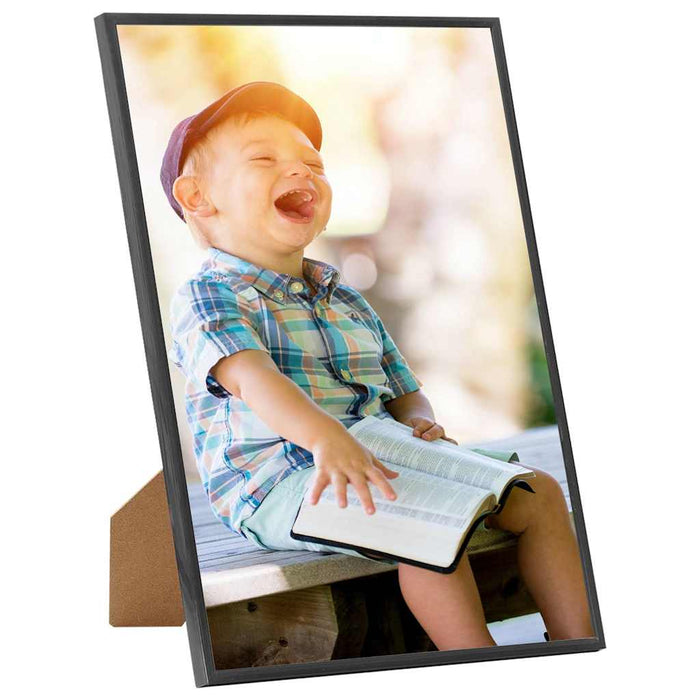 Rame foto colaj pentru masă 3 buc. negru 21x29,7 cm MDF WALTI