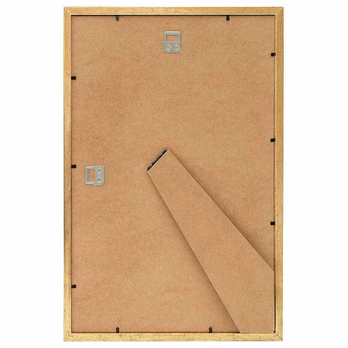 Rame foto colaj pentru perete/masă 5 buc. auriu 59,4x84 cm MDF WALTI