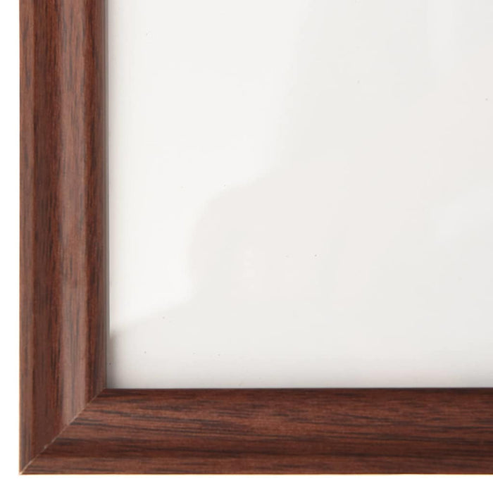 Rame foto colaj pentru perete/masă, 3 buc., maro, 70x90 cm MDF WALTI