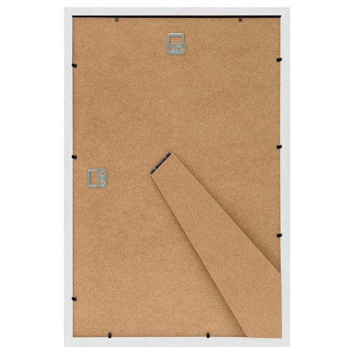 Rame foto colaj pentru perete/masă 3 buc. alb 42x59,4 cm MDF WALTI