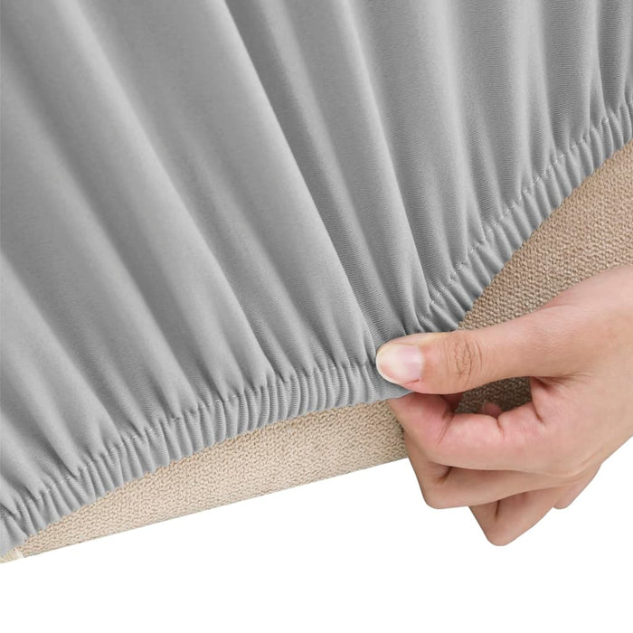 Husă elastică pentru canapea poliester jersey gri - WALTI WALTI