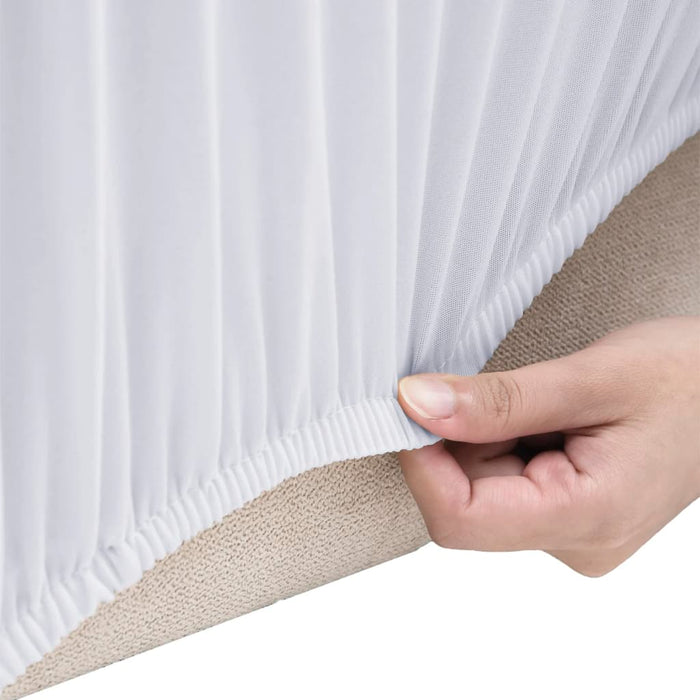 Husă elastică pentru canapea, poliester jersey, alb - WALTI WALTI