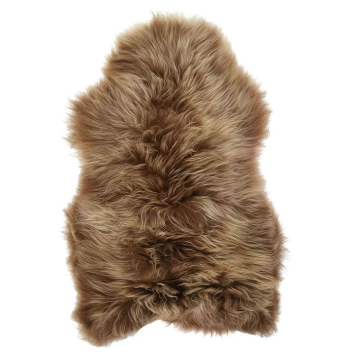 Husă de scaun piele de oaie islandeză, maro, 70x110 cm - WALTI WALTI