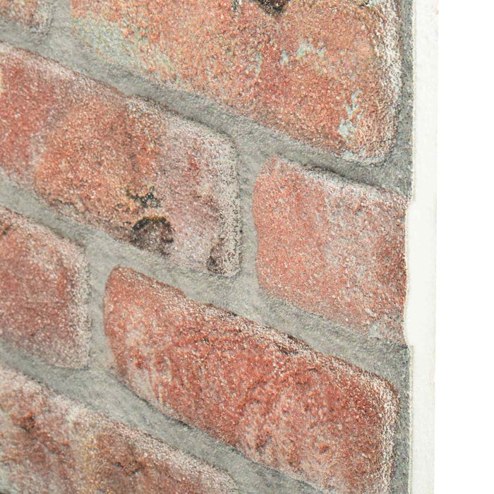 Panouri de perete 10 pcs Roșu 100 x 50 cm Spumă EPS - WALTI WALTI