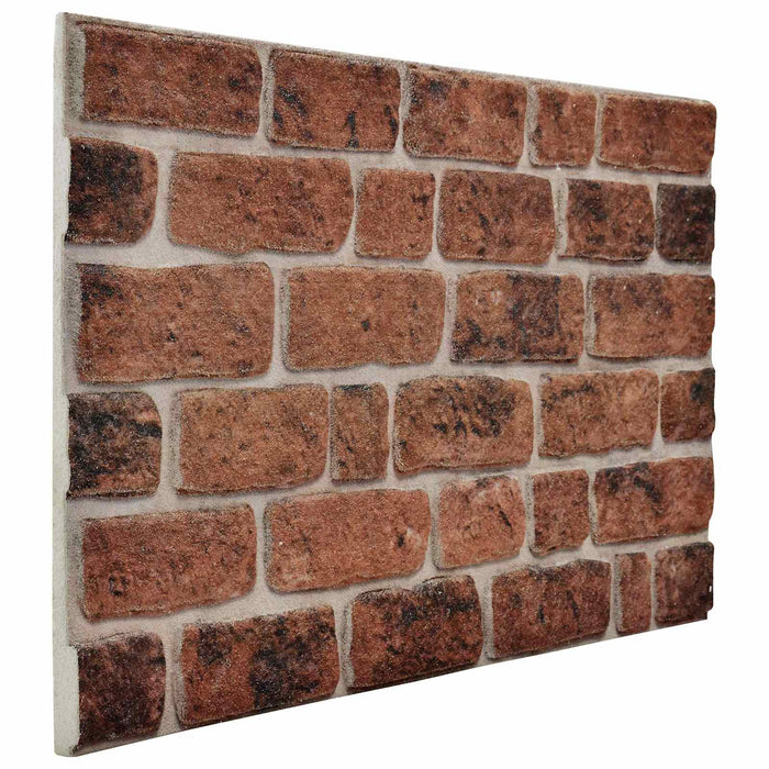 Panouri de perete 10 pcs Cărămiziu Maro 100 x 50 cm Spumă EPS - WALTI WALTI