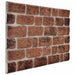 Panouri de perete 10 pcs Cărămiziu Maro 100 x 50 cm Spumă EPS - WALTI WALTI