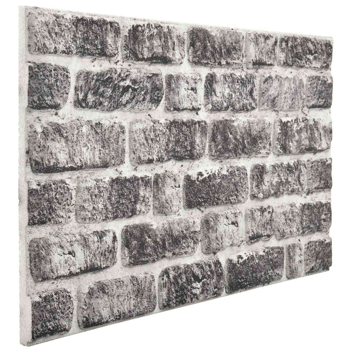 Panouri de perete 10 pcs Gri închis și alb 100 x 50 cm - WALTI WALTI