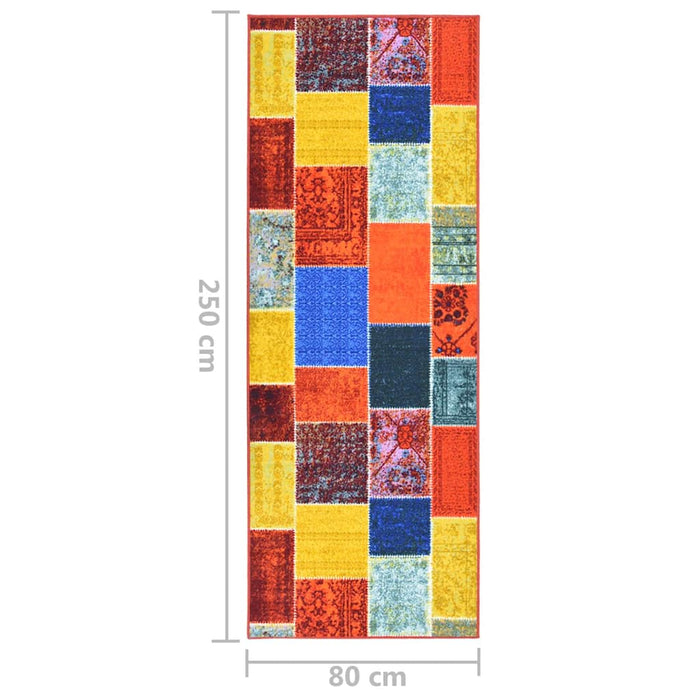 Covor traversă, multicolor, 80x250 cm WALTI