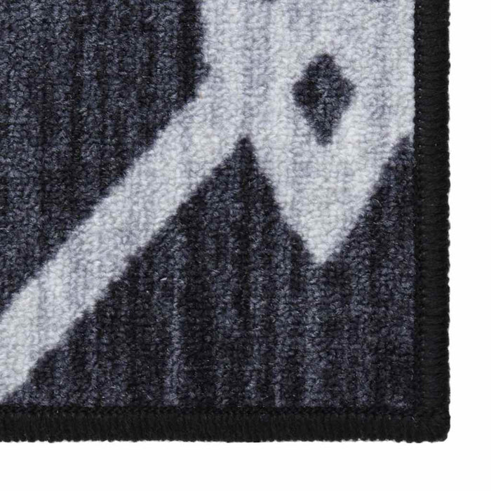 Covor traversă, negru, 80x400 cm WALTI