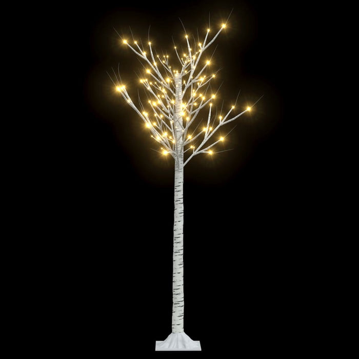 Pom de Crăciun, 156 LED-uri, alb cald, 1,5 m, salcie, int./ext. - WALTI WALTI