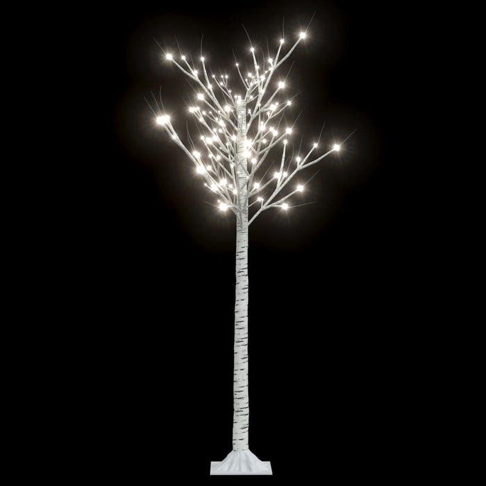 Pom de Crăciun, 156 LED-uri, alb rece, 1,5 m, salcie, int./ext. - WALTI WALTI