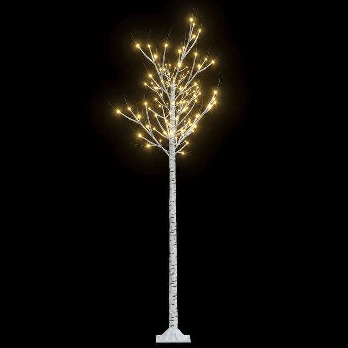 Pom de Crăciun, 200 LED-uri, alb cald, 1,8 m, salcie, int./ext. - WALTI WALTI