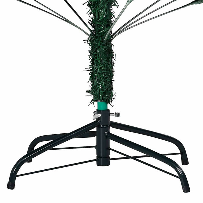 Brad de Crăciun pre-iluminat cu set globuri, verde, 210 cm, PVC WALTI