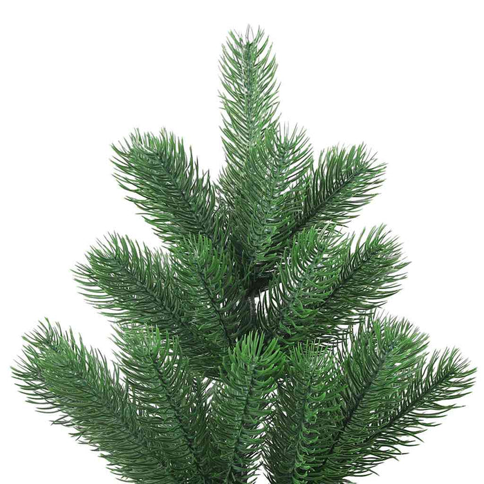 Pom Crăciun artificial brad Nordmann LED&globuri, verde, 150 cm WALTI