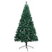Jumătate brad Crăciun artificial cu set globuri verde 180 cm - WALTI WALTI