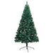 Jumătate brad Crăciun artificial cu set globuri verde 210 cm - WALTI WALTI