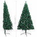 Jumătate brad Crăciun artificial cu set globuri verde 210 cm - WALTI WALTI