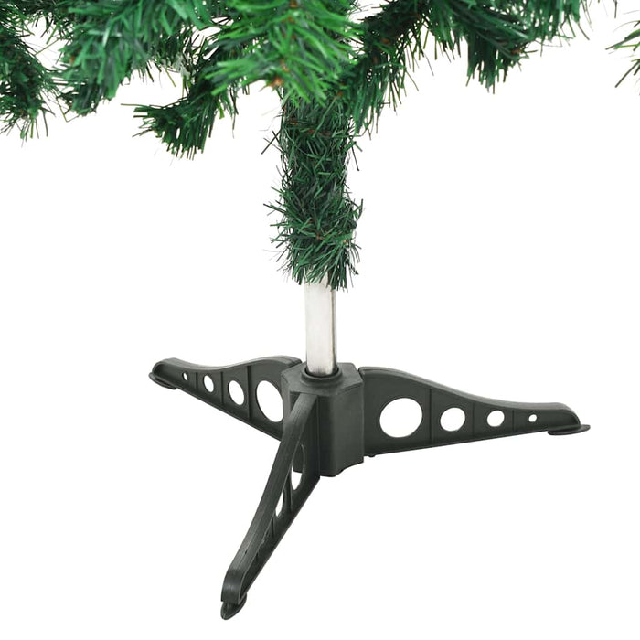 Brad de Crăciun pre-iluminat cu globuri, 120 cm, 230 ramuri - WALTI WALTI