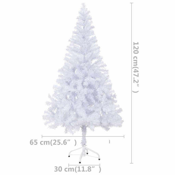 Brad de Crăciun pre-iluminat cu globuri, 120 cm, 230 ramuri - WALTI WALTI
